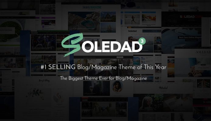 Soledad best WordPress Themes for blogs