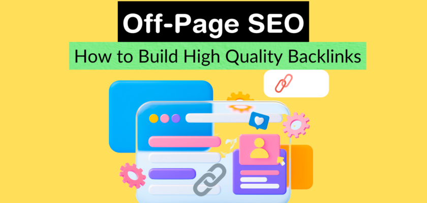 Off-page SEO, Building Backlinks